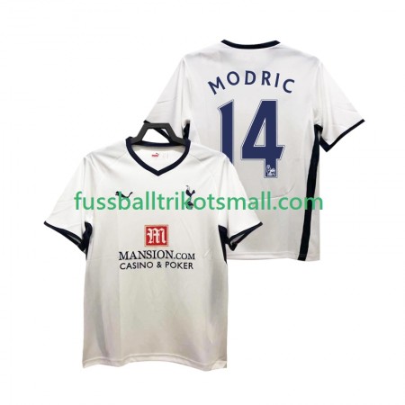 Fußballtrikots Tottenham Hotspur Luca Modrić 14 2008 2009 Retro Kurzarm Heimtrikotsatz kaufen